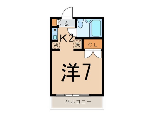 Ｋ５　ＫＡＧＡＭＩの物件間取画像